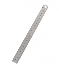 得力8462鋼直尺20cm*24
