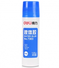 得力7303液體膠水125ml*12