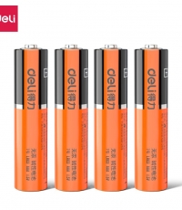得力LH502堿性5號電池4粒吸卡裝