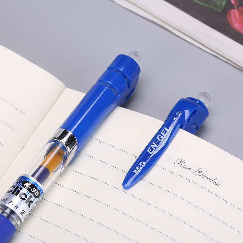 晨光中性筆辦公K35藍0.5mm 12支/盒 整盒